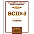 thumbnail image 1 of Pre-Owned Structured Clinical Interview for DSM-IVÂ® Axis I Disorders - SCID-I : Score Sheets (Paperback) 9780880489331, 1 of 1