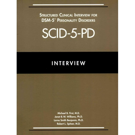 Pre-Owned Structured Clinical Interview for Dsm-5(r) Personality Disorders (Scid-5-Pd) (Other)