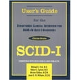 thumbnail image 1 of Pre-Owned User's Guide for the Structured Clinical Interview for Dsm-IV Axis I Disorders: Scid-1 Clinician Version (Paperback) 0880489316 9780880489317, 1 of 1