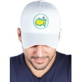 thumbnail image 1 of Structured Cotton Mesh 5 Panel Vintage Trucker Hat: Mulligan - White, 1 of 7