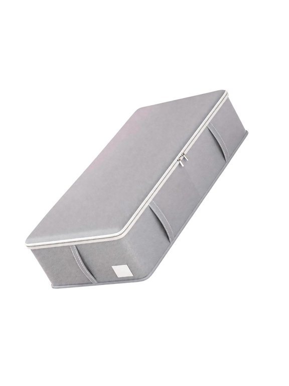 Structured Garment Storage Box for Wedding Gowns, with 2-Pull Closure and Enclosed Design for Indoor Clothing Storage
