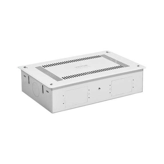 Structured Media Enclosure 9 - Recessed In-Wall TV Media Box with Cover, for Home Theater Setup