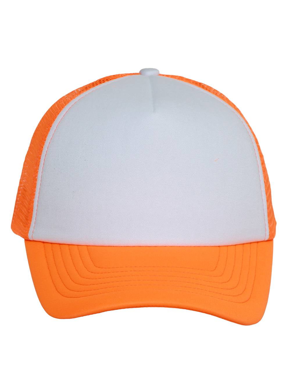 Gravity Trading's High-Viz Neon Trucker Mesh Hat, Adjustable