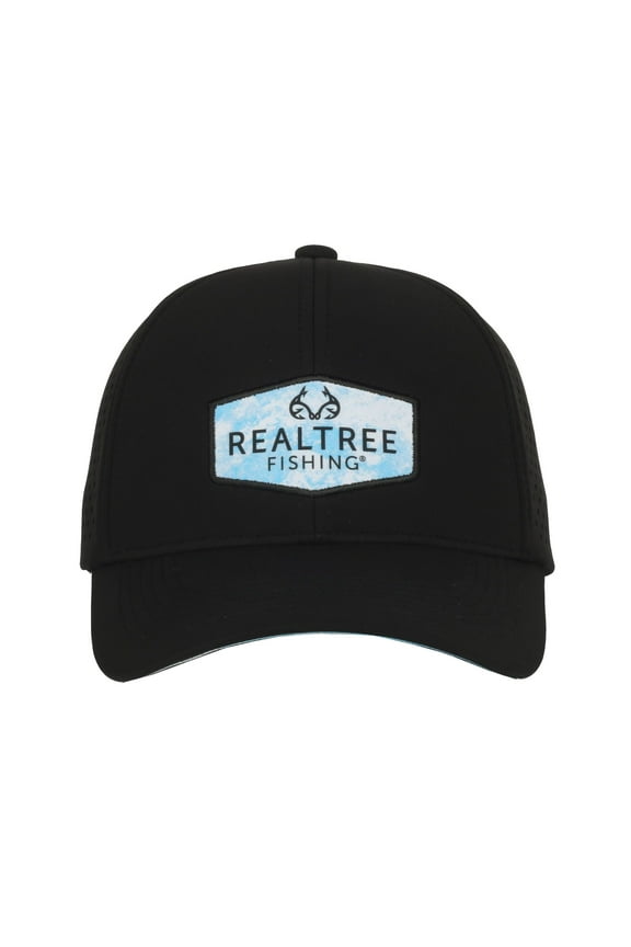 Structured Performance 6-Panel Stretch Adjustable Cap with Realtree XTREME Ice Camo