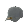 thumbnail image 1 of Structured Poly Low Profile Adjustable Hat, Charcoal, 1 of 5