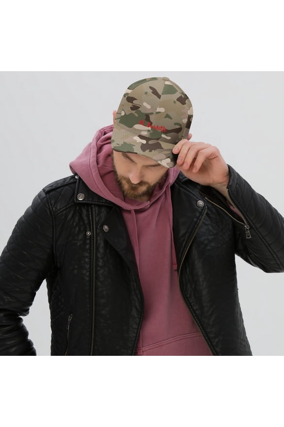 Structured Twill Cap (Multicam Green, L/XL)
