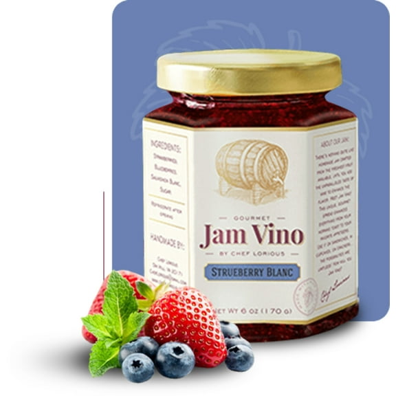 Strueberry Blanc Wine Infused Jam