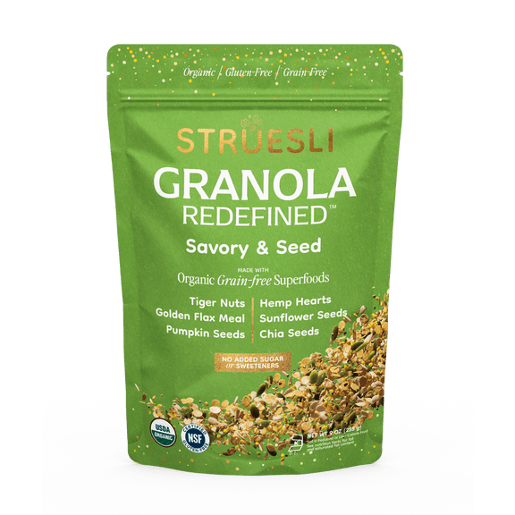 Struesli Organicc Granola - Savory & Seed 9oz