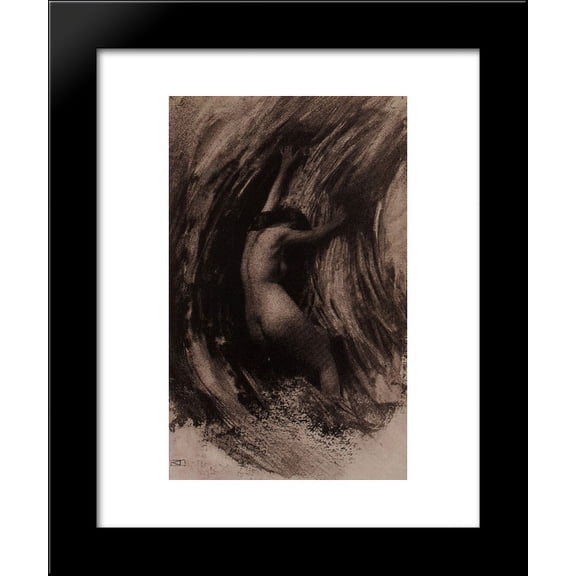 Struggle 20x24 Framed Art Print by Robert Demachy