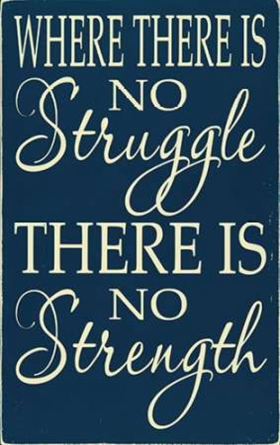 Struggle Canvas Art - Erin Deranja (12 x 18)