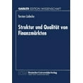 thumbnail image 1 of Struktur Und QualitÃ¤t Von FinanzmÃ¤rkten, (Paperback), 1 of 1