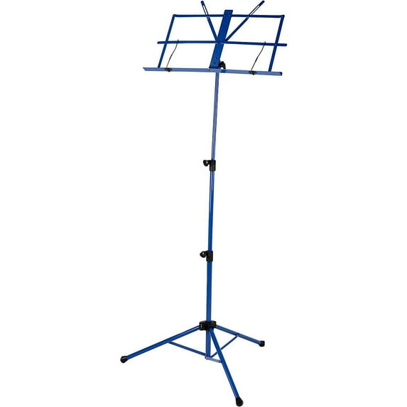 Strukture Deluxe Folding Music Stand - Assorted Colors Blue