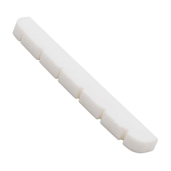 Strum with Confidence, Professional Ox Bone Guitar Nut Offers Enhanced Resonance, Exquisite Bone Nut with Pre-Cut Slots for Vintage Strat Style Guitars