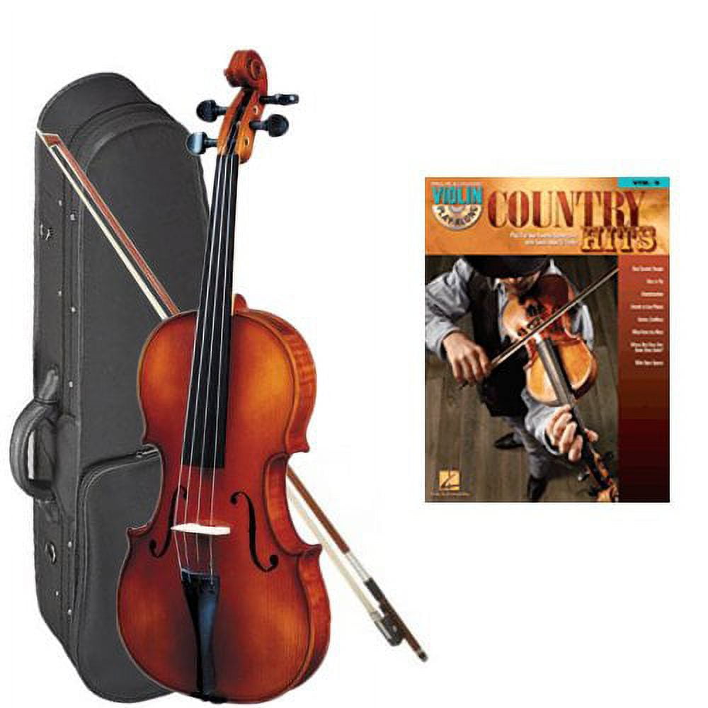 Strunal 260 Student Violin Country Hits Play Along Pack - 1/4 Size