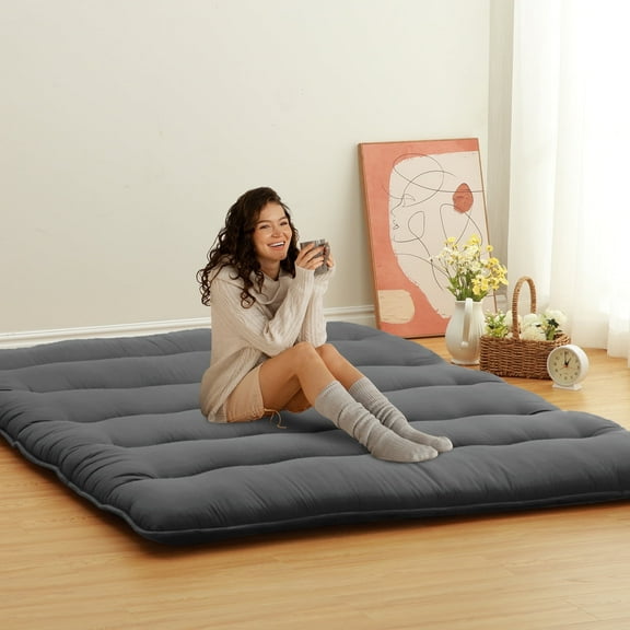 Strundghti Futon 3" Foldable Full Japanese Floor Mattress