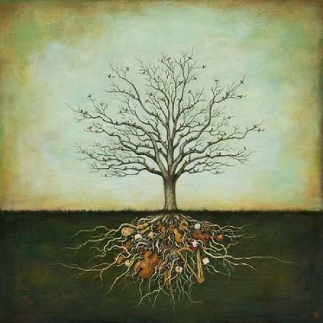Strung Together Canvas Art - Duy Huynh (24 x 24)