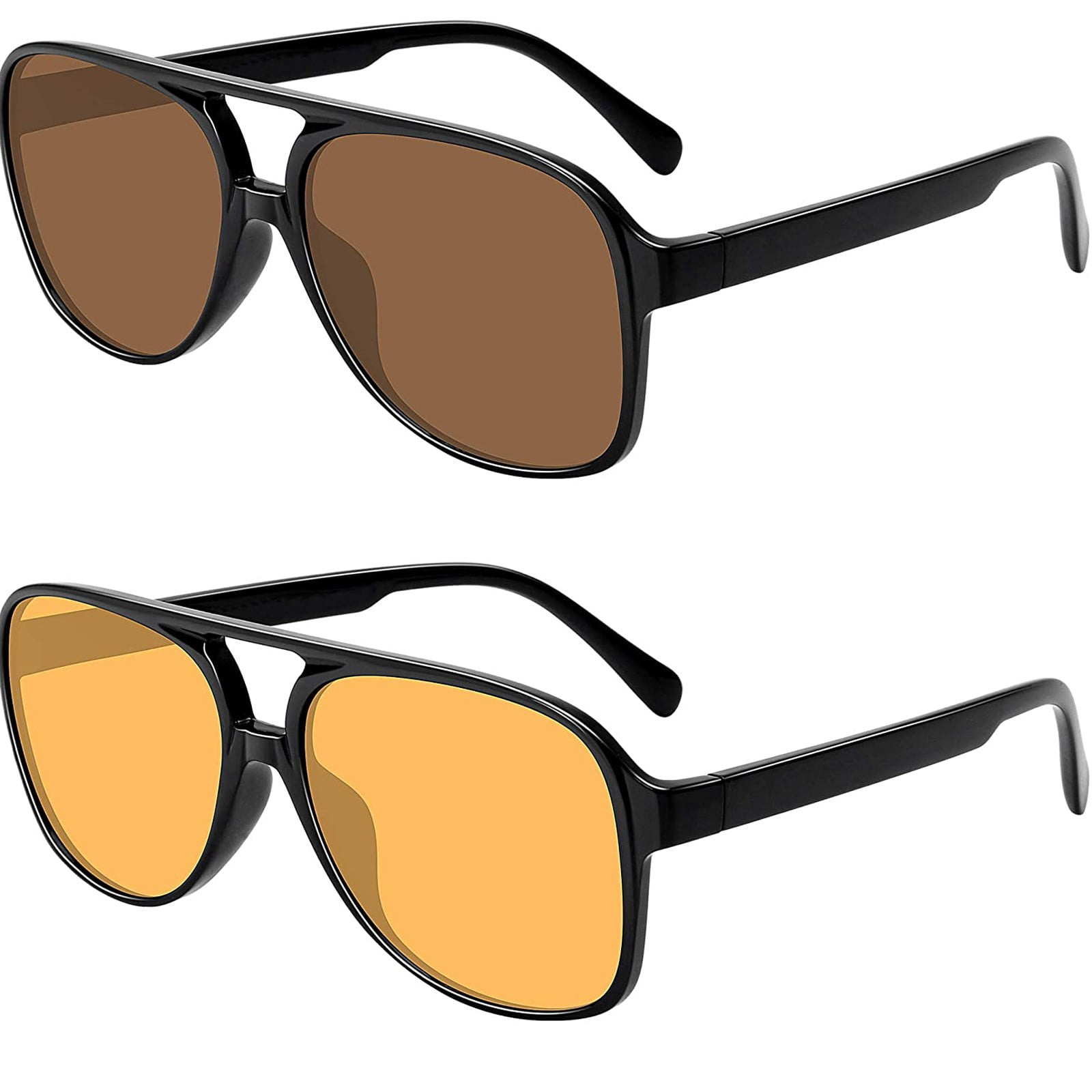 Strungten MEETSUN Vintage 70s Sunglasses For Women Men Retro Large Frame Glasses trucker hat