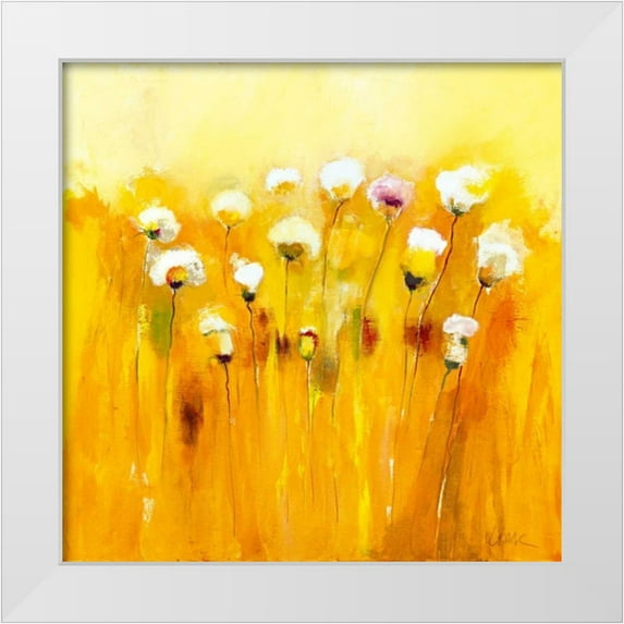 Strunk, Anne L. 12x12 White Modern Wood Framed Museum Art Print Titled - Summerfields I