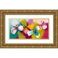 thumbnail image 1 of Strunk, Anne L. 14x9 Gold Ornate Wood Framed with Double Matting Museum Art Print Titled - Melody III, 1 of 4
