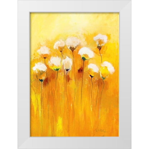 Strunk, Anne L. 24x32 White Modern Wood Framed Museum Art Print Titled - Summerfields II