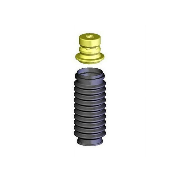 Strut Bellows - Compatible with 1986 - 2012 Honda Accord 2.4L 4-Cylinder 1987 1988 1989 1990 1991 1992 1993 1994 1995 1996 1997 1998 1999 2000 2001 2002 2003 2004 2005 2006 2007 2008 2009 2010