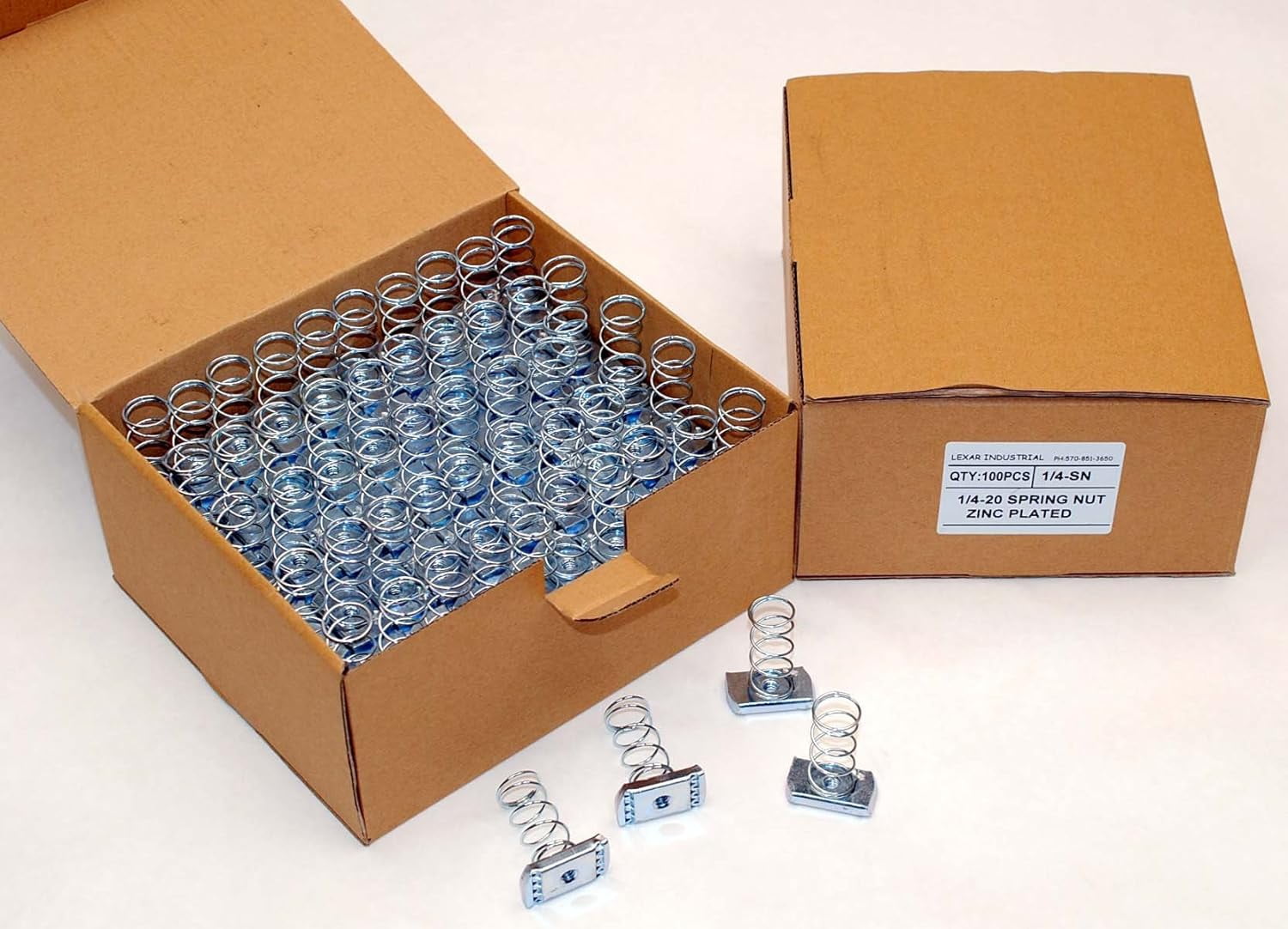 Strut Channel Nuts 1/420 Standard Spring Zinc Plated Unistrut Nut