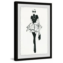 Strut Framed Painting Print