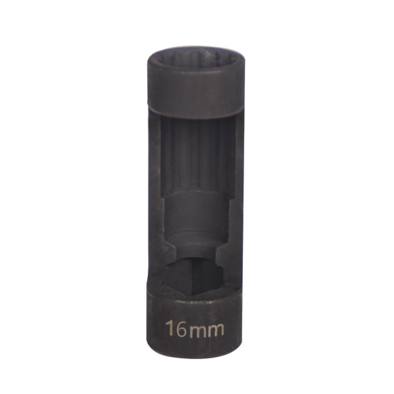 Strut Nut Socket 16mm with 12 Point 1/2" Drive, Suspension Strut Nut Socket Tool for Hex Wrench