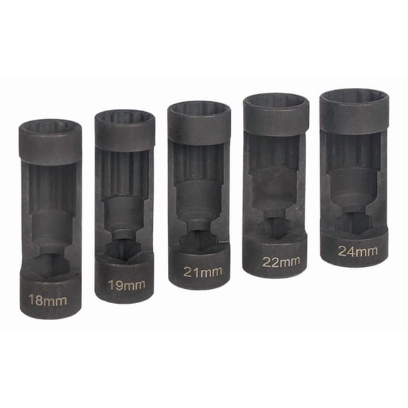 Strut Nut Socket Set, 5 Pieces