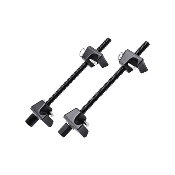 Strut Spring Compressor 2 Pack - Heavy Duty Coil Spring Tool 10.4 Inch Range - Compatible with 22mm Hex Sockets - For Car, Truck, Motorcycle Suspension