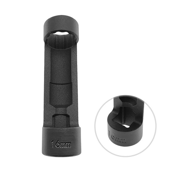 Strut Strut Nut Socket, 12 Point 1/2'' Drive Suspension Strut Socket Tool Car Repair Tool 24mm Black