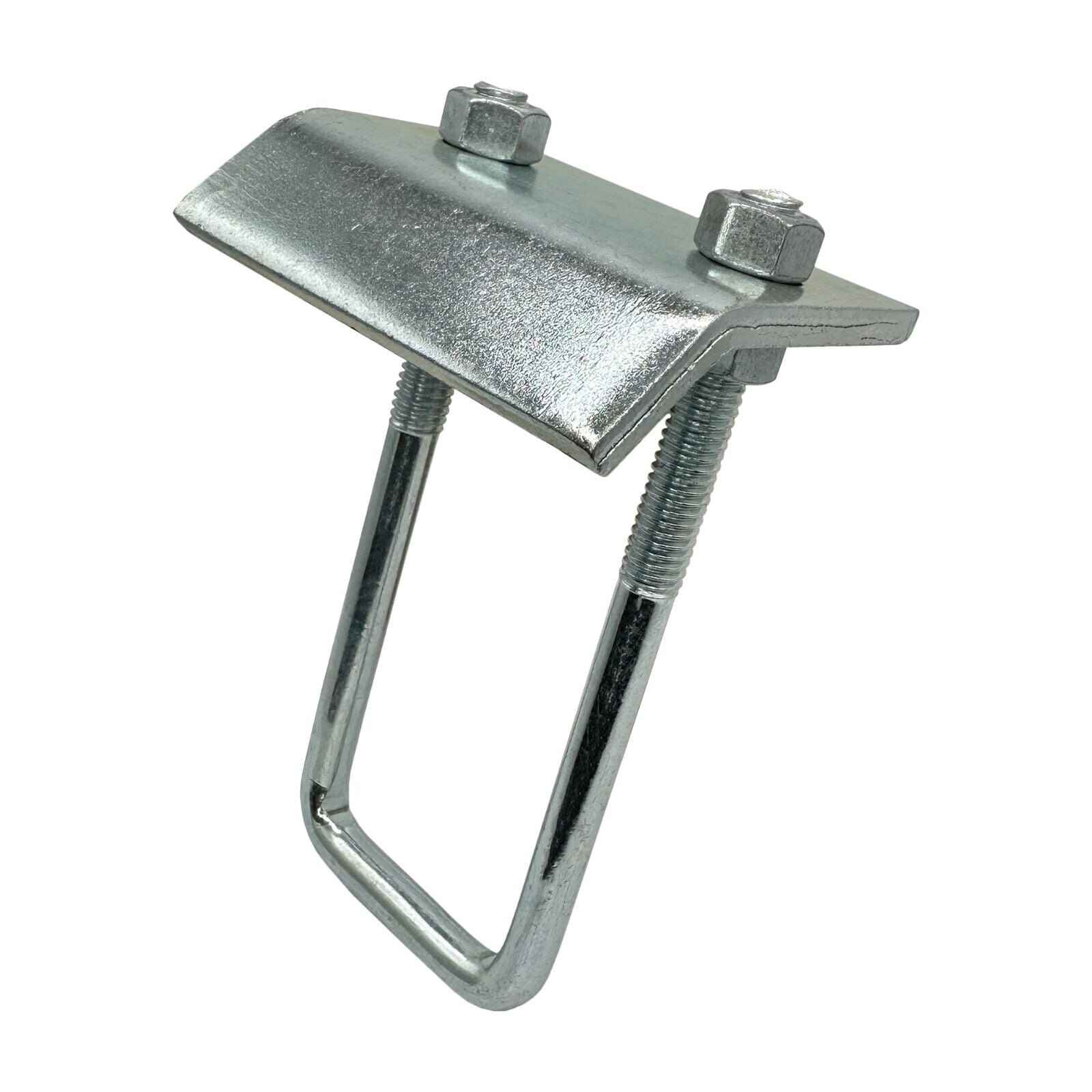 Strut to Beam Clamp with Square UBolt and Nuts, 27/16" 31/4