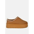 thumbnail image 1 of Struter Embroidered Platform Fur Classic Slip-On, 1 of 10