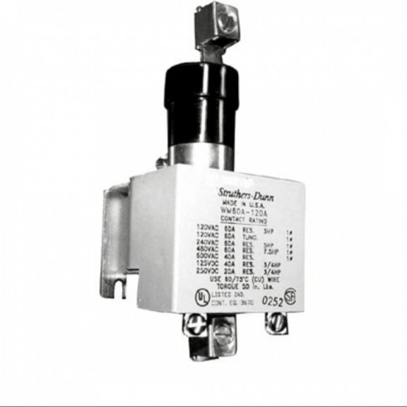 Struthers-Dunn 120AC 35AMP 120AC Mercury Contact Relay WM35A-120A
