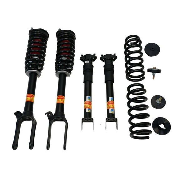 Strutmasters 4-Wheel Air Suspension Conversion Kit compatible with 2008 Mercedes-Benz R550 (MR14G)