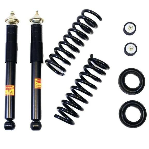 Strutmasters Air Suspension Conversion Kit compatible with 1996-1999 Mercedes Benz S320 RWD Rear Hydraulic Suspension Conversion Kit (MW1RB)
