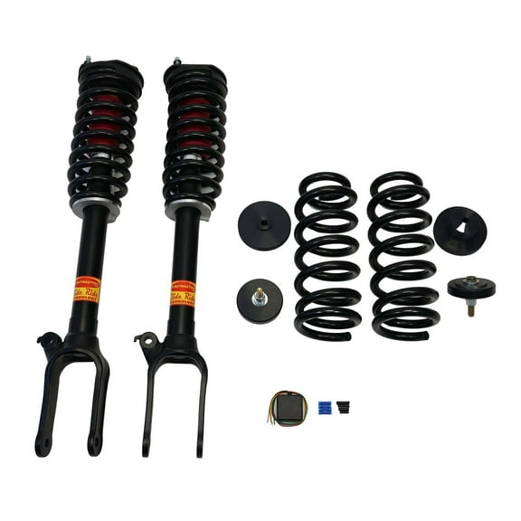 Strutmasters Air Suspension Conversion Kit compatible w/Mercedes-Benz R550 2008 4-Wheel Conversion Kit with Suspension-Light Module (MR14FM)