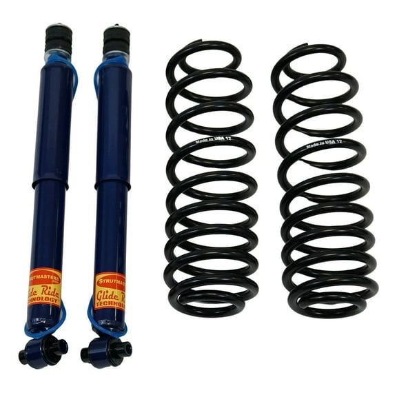 Strutmasters Rear Air Suspension Conversion Kit with Rear Shocks compatible with 2003-2011 Lincoln Town Car (FA3RB)