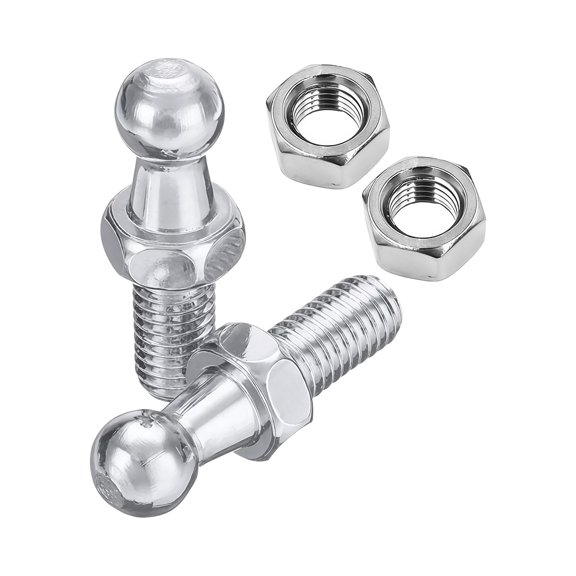 Struts Mounting Bolt Studs With Hardware Nut for Most Vehicles Struts Studs Bolt 6Mm/8Mm