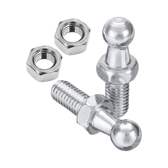 Struts Mounting Bolt Studs With Hardware Nut for Most Vehicles Struts Studs Bolt 6Mm/8Mm