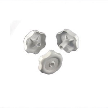 Strybuc 743C-WHT WCM White 5/8" Plastic Operator Knob