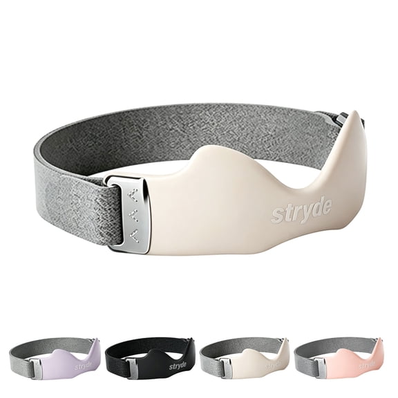 Stryde Knee Strap – 2026 New Precision Strap for Knee Support – Adjustable Lightweight Band for Travel, Sports & Daily Use – Silicone Lock Pad, Breathable (Gray, 1PCS)