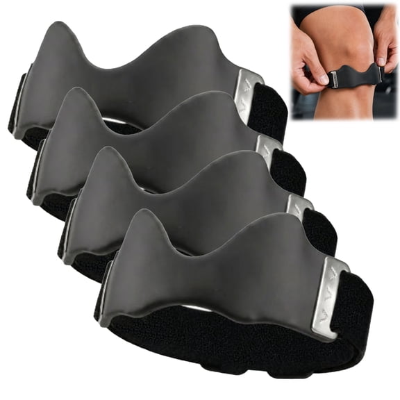 Stryde Patellar Tendon Knee Strap, Adjustable Knee Support for Running Cycling, Breathable Knee Brace (4PCS)