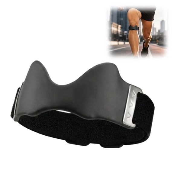 Stryde Precision Knee Strap, Tystrap Precision Knee Strap, Adjustable Knee Strap with Silicone Pad for Running Cycling Fitness, Breathable Non-Slip(1 PC)