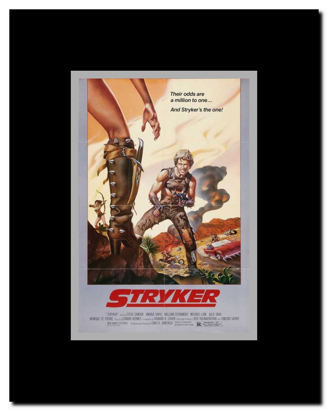 Stryker Framed Movie Poster
