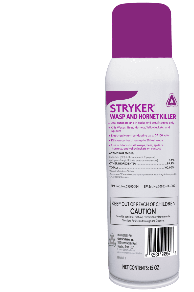 Stryker Wasp & Hornet Killer Pressurized Solution - 15 oz Can by Control Solutions, Inc.