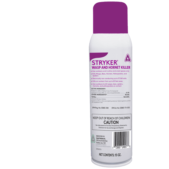 Stryker Wasp & Hornet Killer Pressurized Solution - 15 oz Can by Control Solutions, Inc.