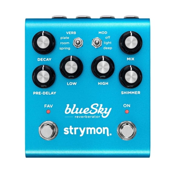 Strymon blueSky Reverberator V2 Effect Pedal