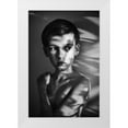 thumbnail image 1 of Strzelecka, Monika 11x14 White Modern Wood Framed Museum Art Print Titled - Portrait In Light And Shadows, 1 of 4