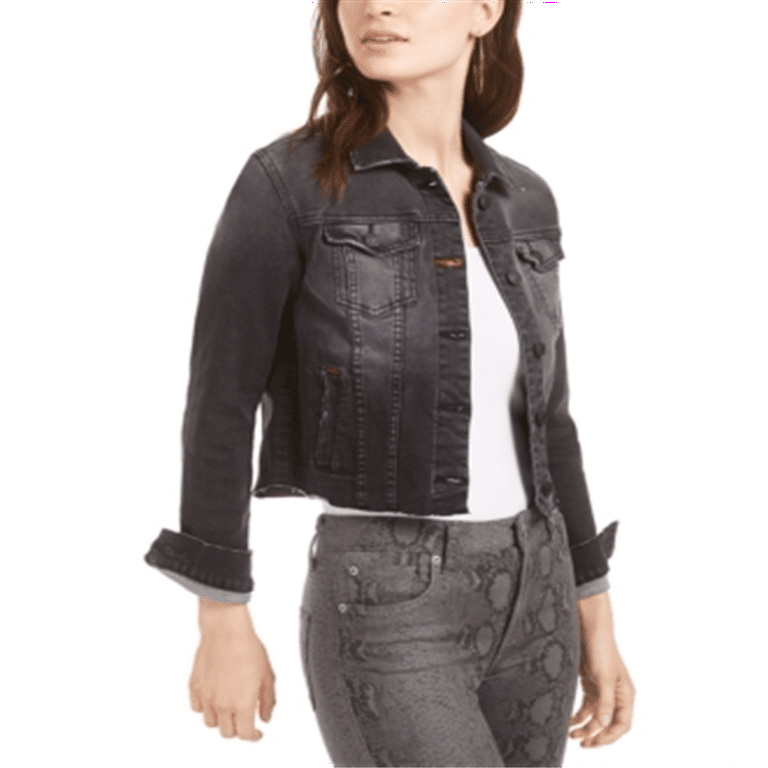 Sts Blue Women s Jean Jacket Black Size XL Walmart